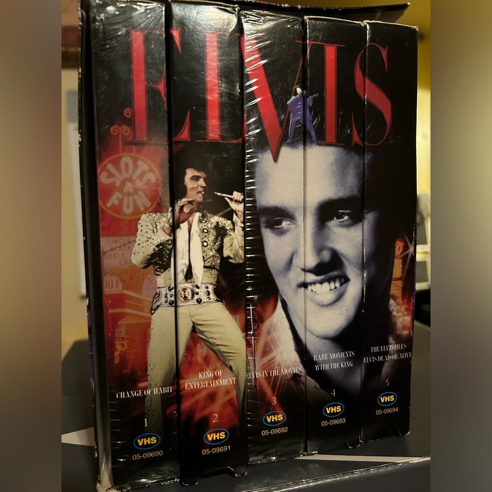 Elvis VHS Collector Series 5 pack
